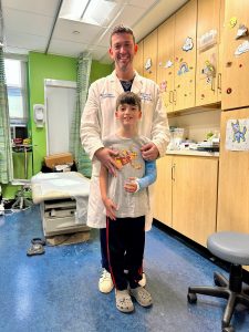 Doctor with a Young Kid