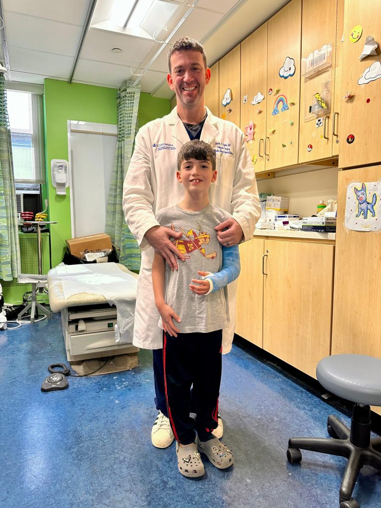 Doctor with a Young Kid